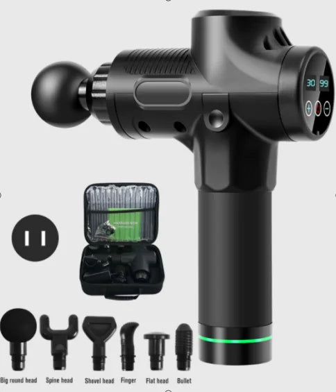 Universal LCD Display Massage Gun Deep Muscle Massager