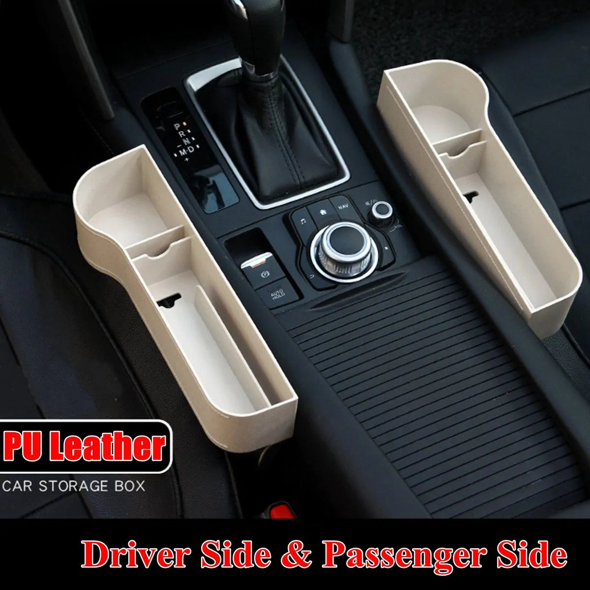 Universal Pair Passenger Car Seat Gap Storage