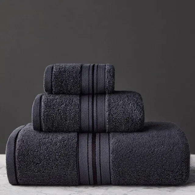 Universal New Egyptian Cotton Towel Bath Towel Sets
