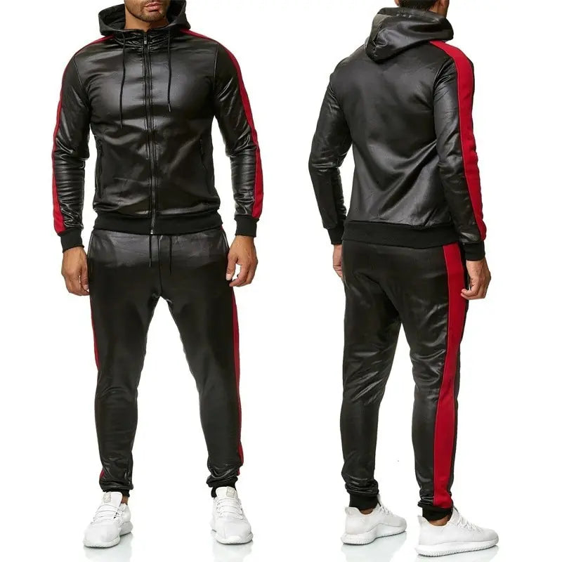 Universal Sweat Suit Hooded Jacket Pants Set