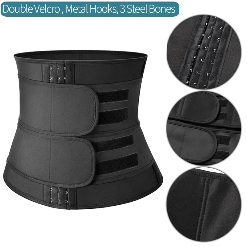 Universal Women's Steel Boned Waist Shaping Trimmer Belt