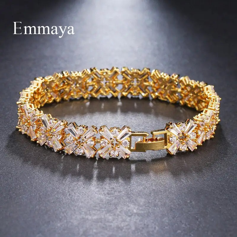 Universal Luxury Crystal Charm Bracelets for Women