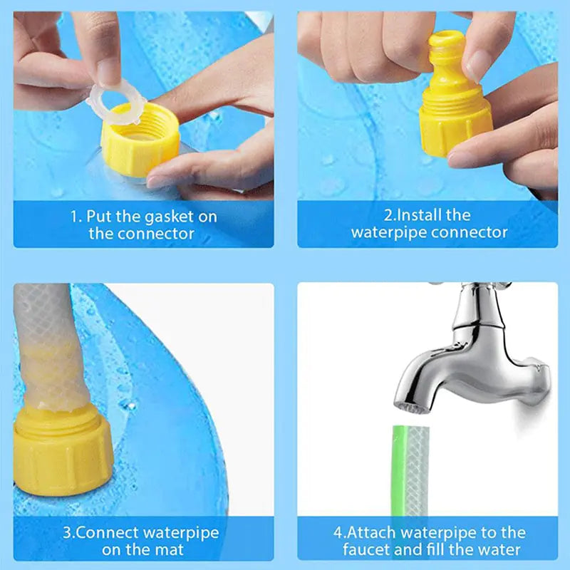 Universal Summer Dog Toy Splash Sprinkler Pad