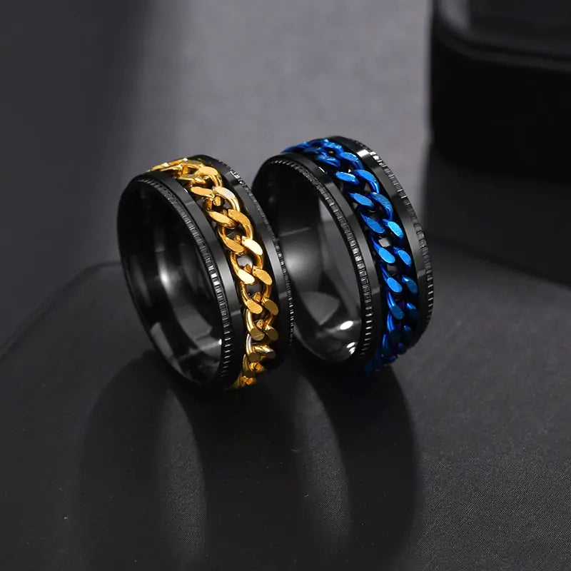 Universal Rotating Anxiety Fidget Rings