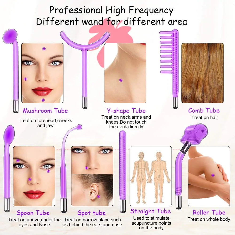 Universal High Frequency Electrotherapy Wand