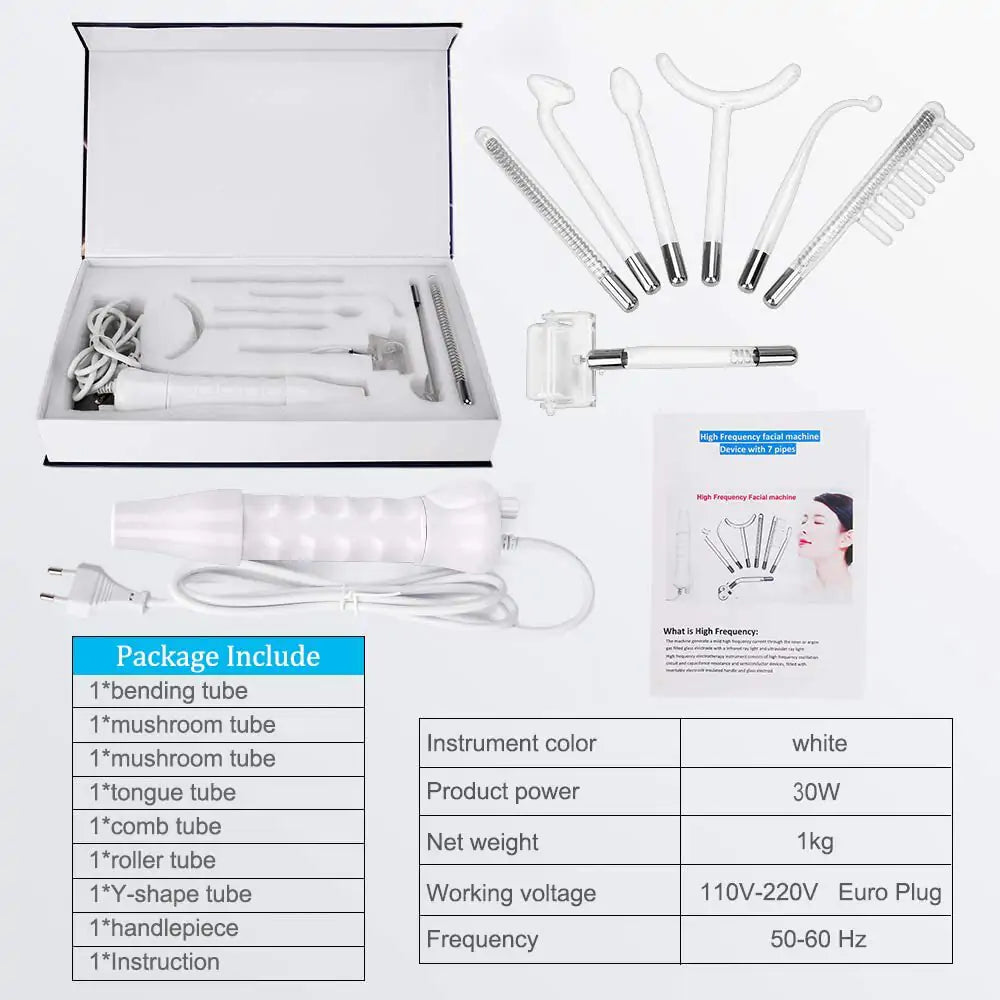 Universal High Frequency Electrotherapy Wand