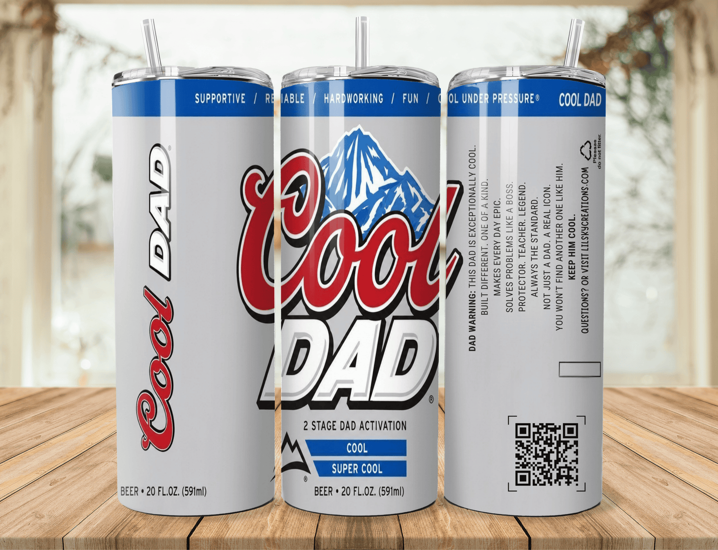 Cool Dad Tumbler – The Ultimate Gift for Legendary Dads