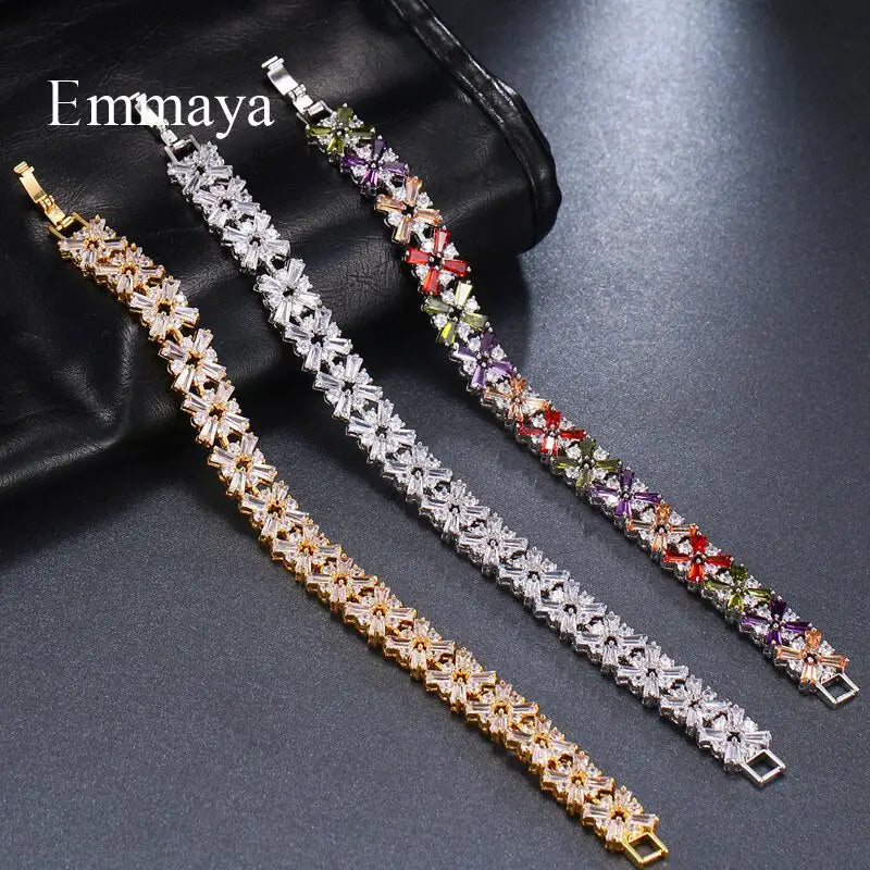 Universal Luxury Crystal Charm Bracelets for Women