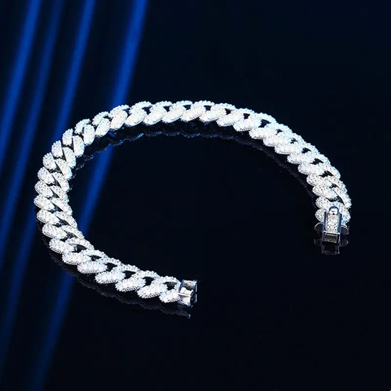 Universal Smyoue 18k Gold Plated Cuban Bracelet