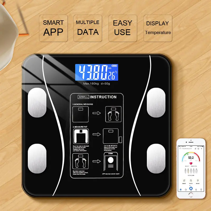 Universal Bluetooth Digital Body Fat Scale