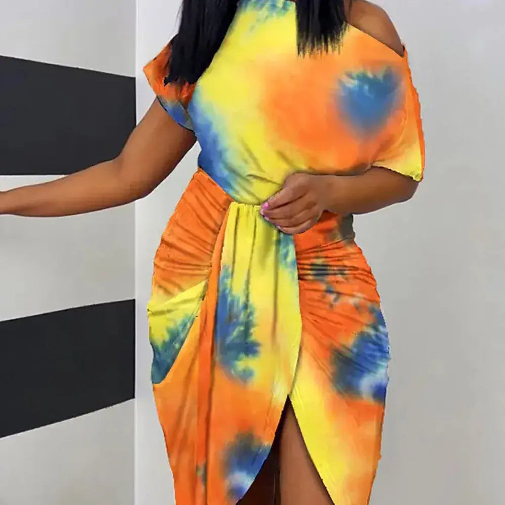 Universal Dress Women Summer Sexy Stripe