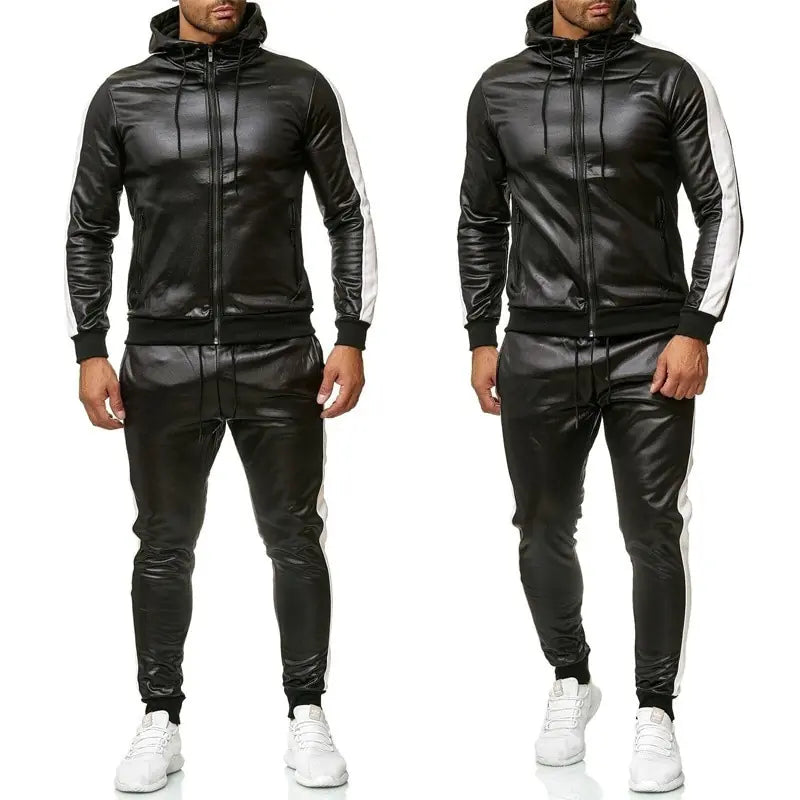 Universal Sweat Suit Hooded Jacket Pants Set
