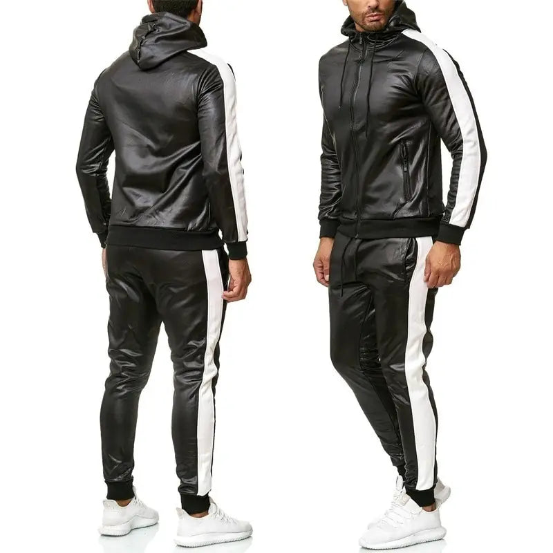 Universal Sweat Suit Hooded Jacket Pants Set