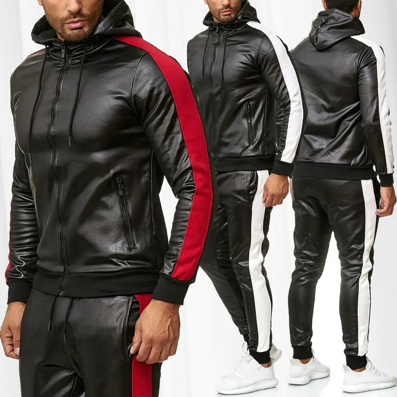 Universal Sweat Suit Hooded Jacket Pants Set