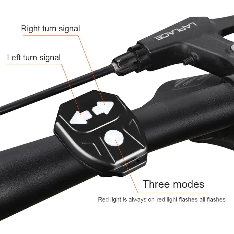 Bike Turn Signals Rear Light with Horn