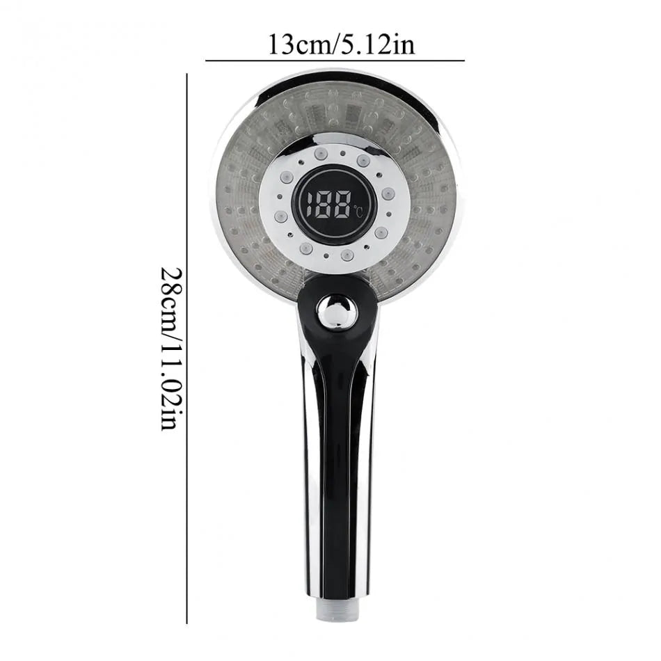 Universal Temperature Control Shower Head