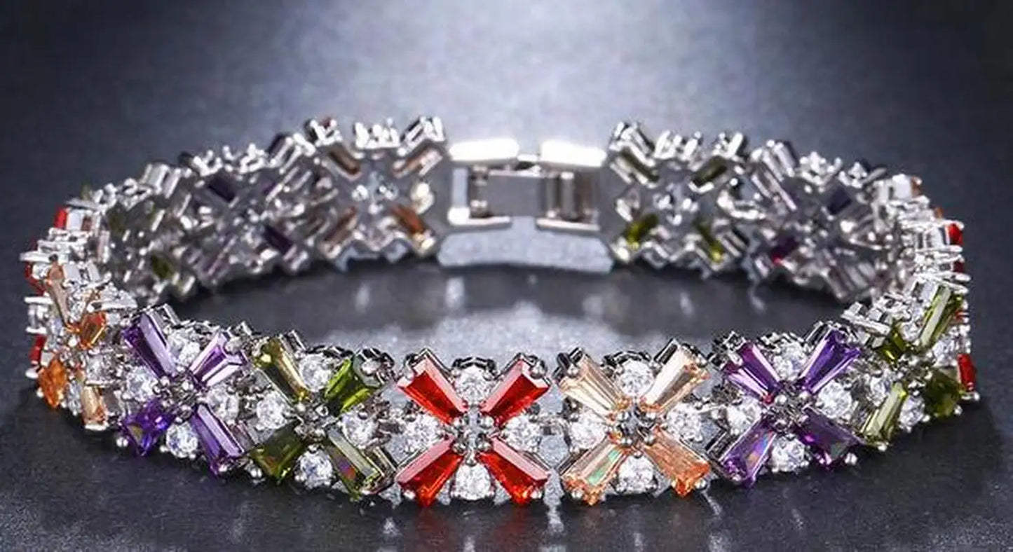 Universal Luxury Crystal Charm Bracelets for Women