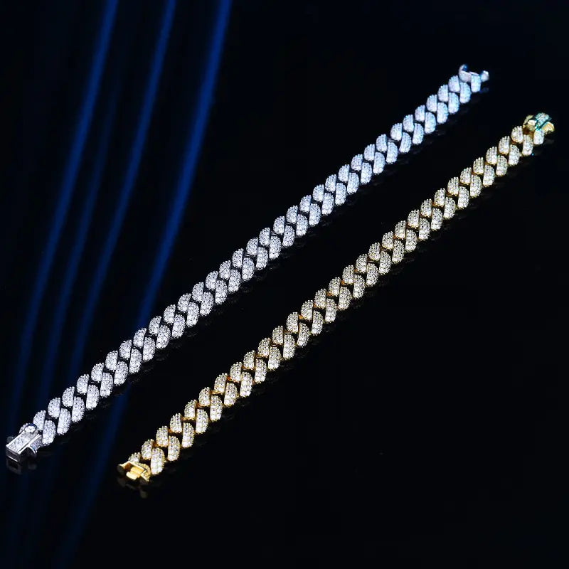 Universal Smyoue 18k Gold Plated Cuban Bracelet