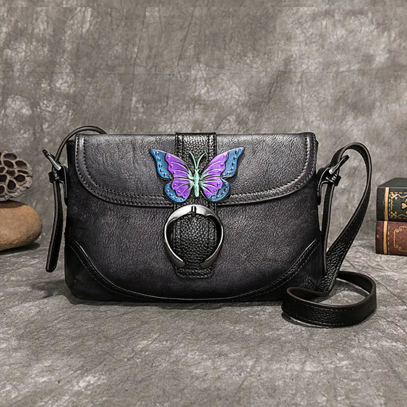 Vintage Chinese Style Handcrafted Shoulder Bag for Women