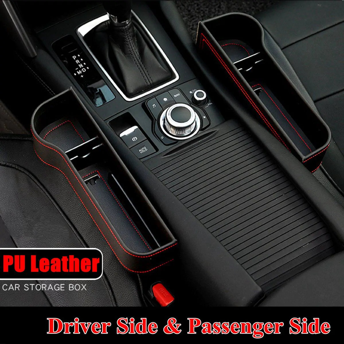 Universal Pair Passenger Car Seat Gap Storage