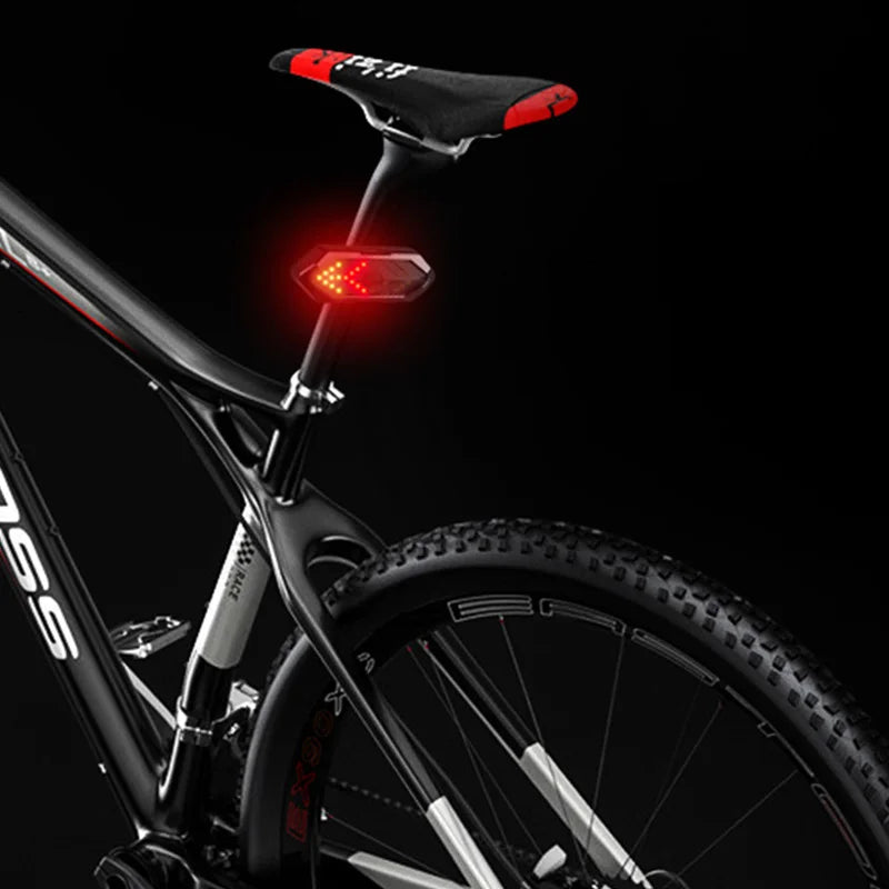 Bike Turn Signals Rear Light with Horn