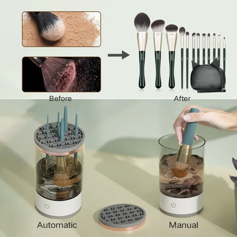 Universal Electric Makeup Brush Cleaner