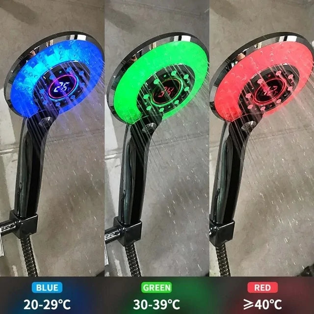 Universal Temperature Control Shower Head