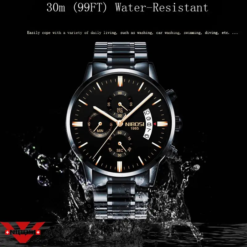 Universal Men's Elegant Wrist Watches