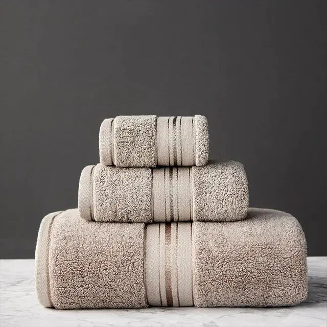 Universal New Egyptian Cotton Towel Bath Towel Sets