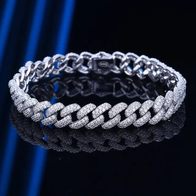 Universal Smyoue 18k Gold Plated Cuban Bracelet