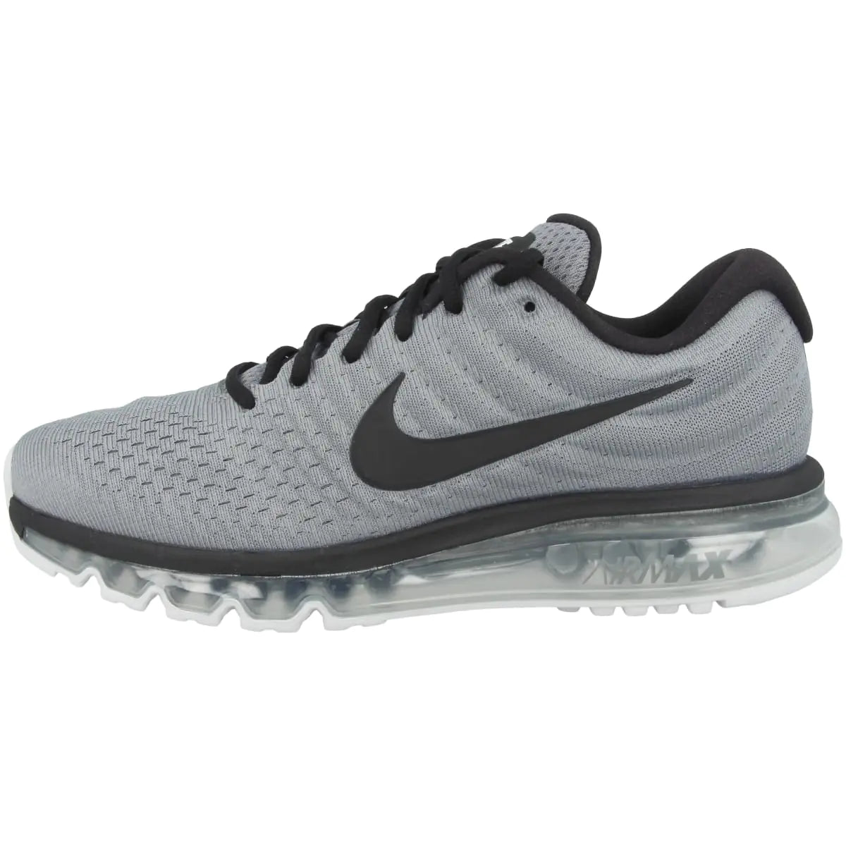 Nike AIR MAX 2017 Mens 849559-011 (Cool Grey/Black-Pure Platinum) Size 8