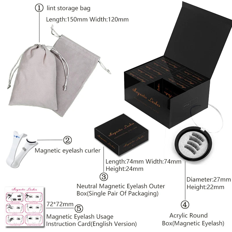 Universal Magnetic Eyelashes