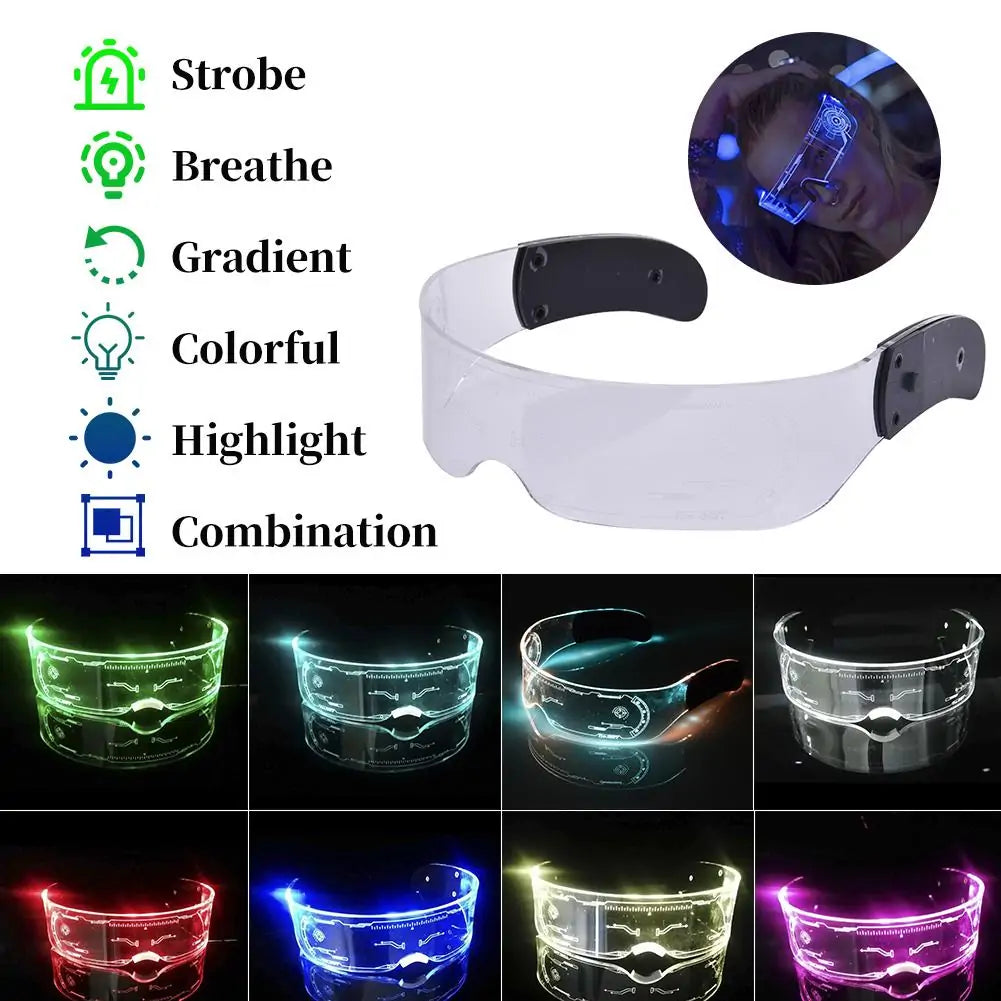 Universal EL Luminous LED Glasses for Party Decor