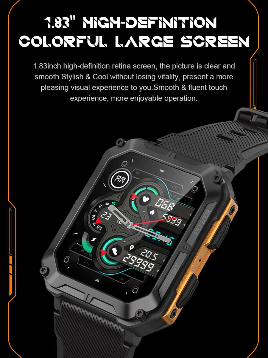 Universal Smart Watch Men Sport Waterproof