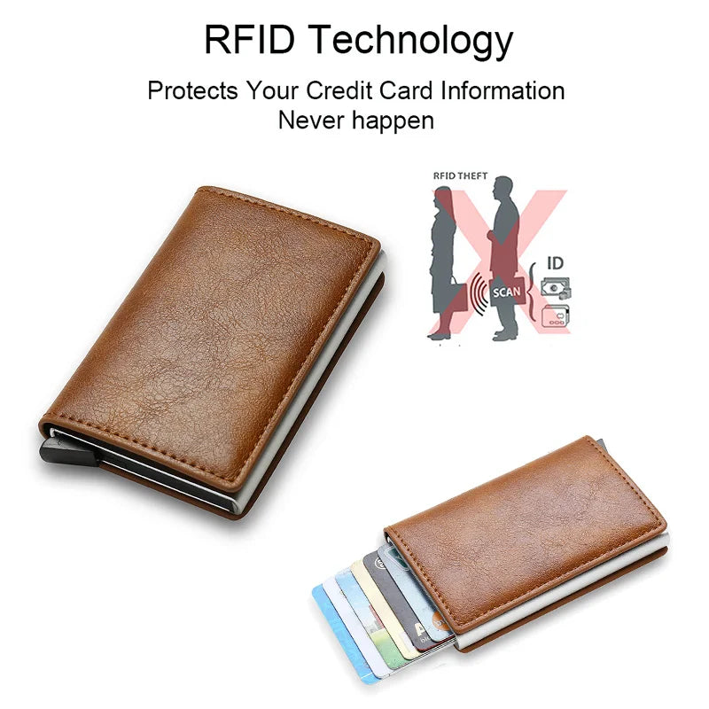 Universal Carbon Fiber Credit Card Holder