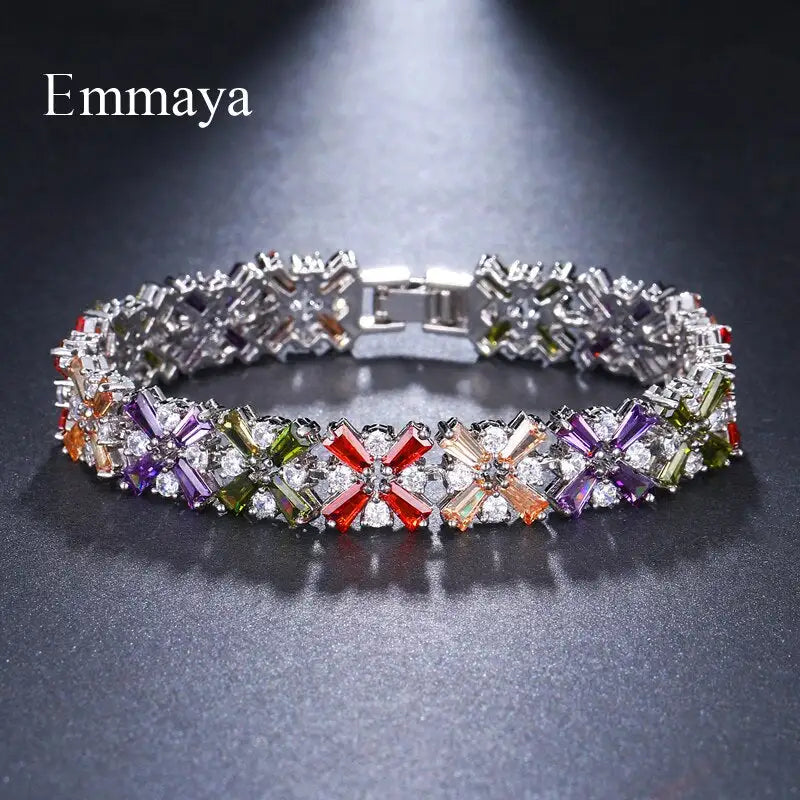 Universal Luxury Crystal Charm Bracelets for Women