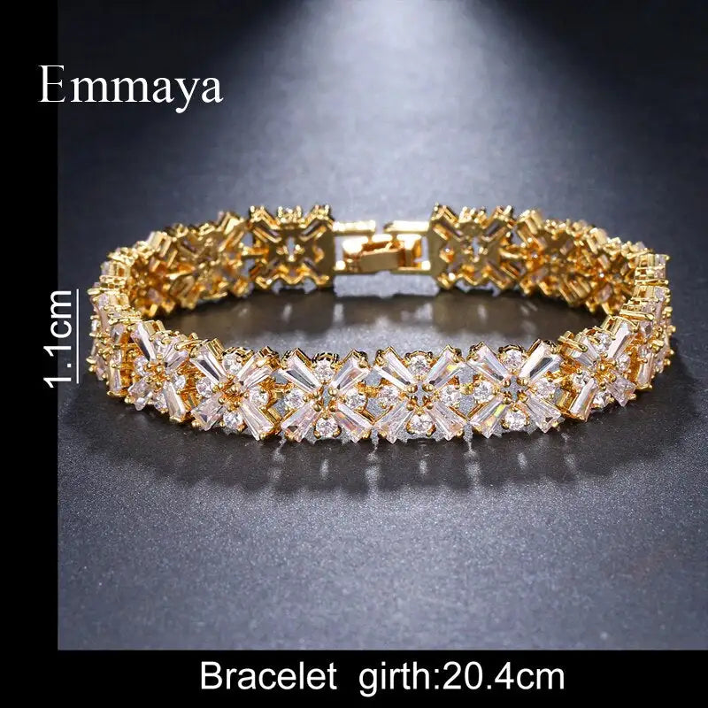 Universal Luxury Crystal Charm Bracelets for Women