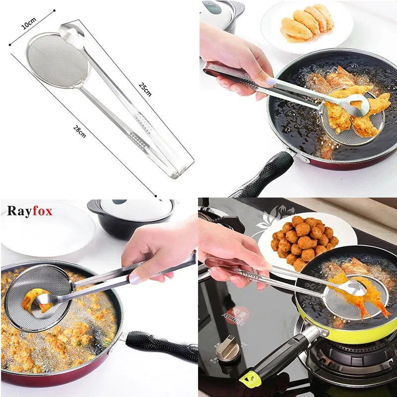 Universal Stainless Steel 5-Style Egg Shaper: Pancake, Omelette, and Mold Rings for Frying and Cooking