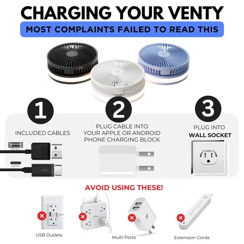 Universal Ultimate Portable Fan