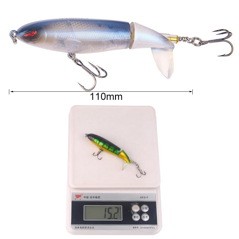 Catfish Lure Floating Swivel Tail Fishing Tackle