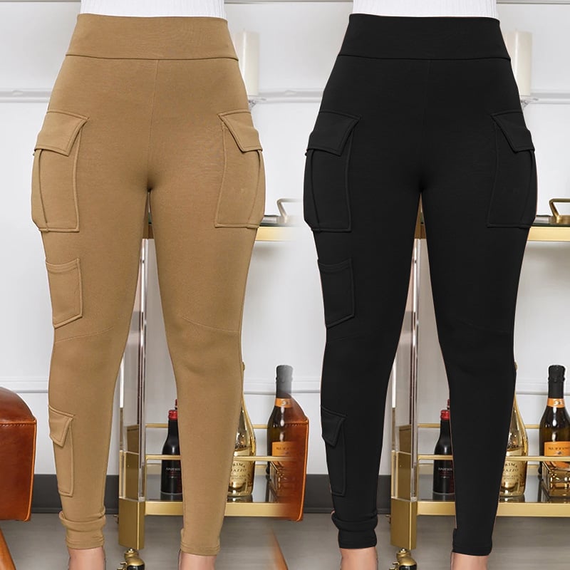 High Waist Slim Fit Women's Fashion Track Pants