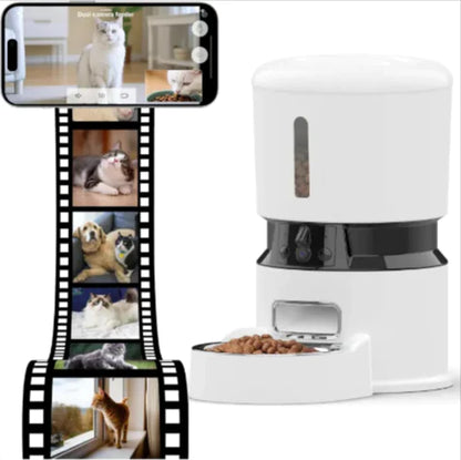 1080P Smart Pet Feeder with Camera