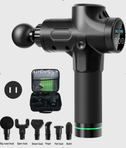 Universal LCD Display Massage Gun Deep Muscle Massager