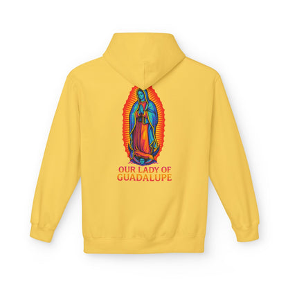 Our Lady of Guadalupe Hoodie | Virgin Mary Hoodie | Catholic Streetwear | Faith Graphic Hoodie | Guadalupe Sweatshirt