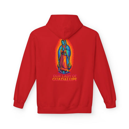 Our Lady of Guadalupe Hoodie | Virgin Mary Hoodie | Catholic Streetwear | Faith Graphic Hoodie | Guadalupe Sweatshirt