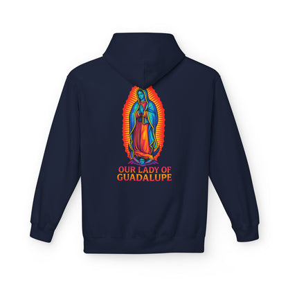 Our Lady of Guadalupe Hoodie | Virgin Mary Hoodie | Catholic Streetwear | Faith Graphic Hoodie | Guadalupe Sweatshirt