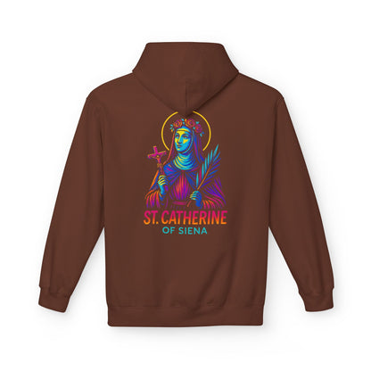 St. Catherine of Siena Hoodie – Catholic Saint Hoodie – Catholic Streetwear