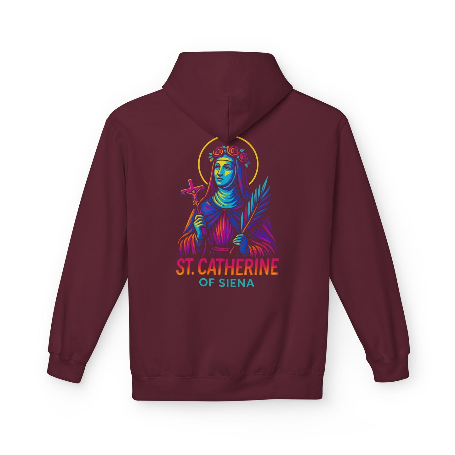 St. Catherine of Siena Hoodie – Catholic Saint Hoodie – Catholic Streetwear