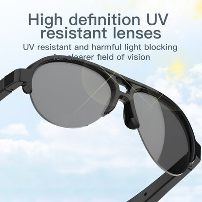 Bluetooth Smart Talking Glasses with Wireless Headset