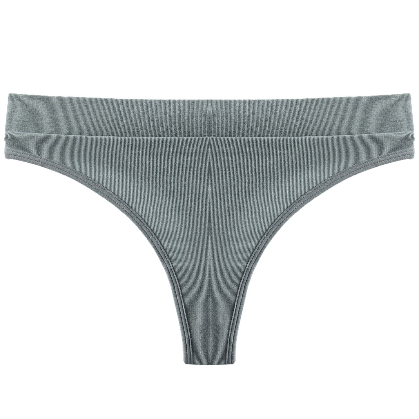 Cotton Ribbed Breathable Fitness Wear for Women